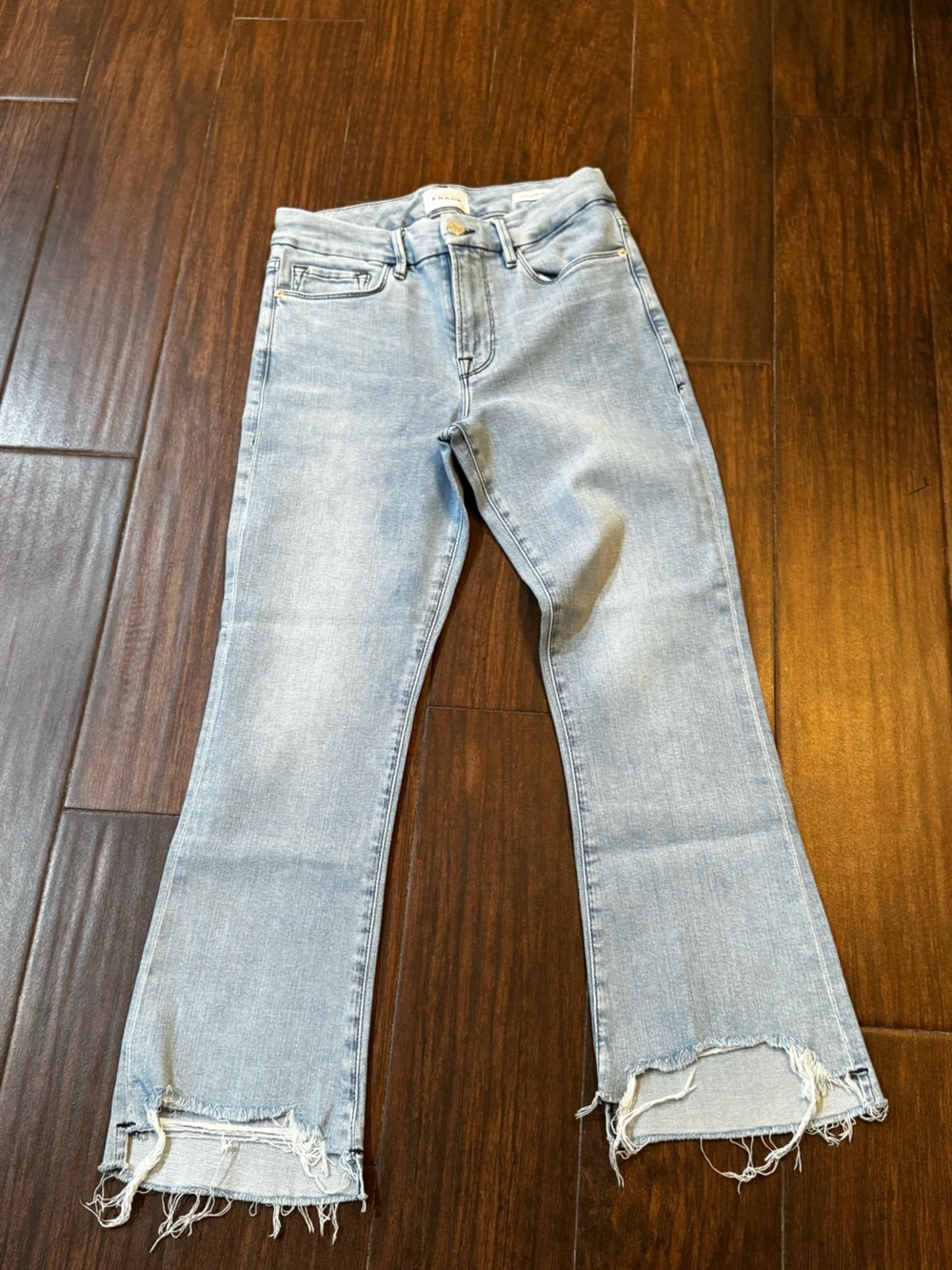 Frame Denim Light Blue Skinny Jeans